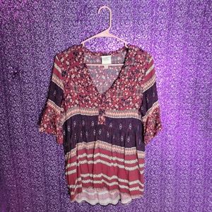 Knox Rose hippie top